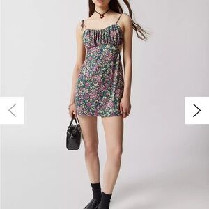 uo roxie lace dress Urban Outfitters Uo Roxie Lace Mini Dress In Black
